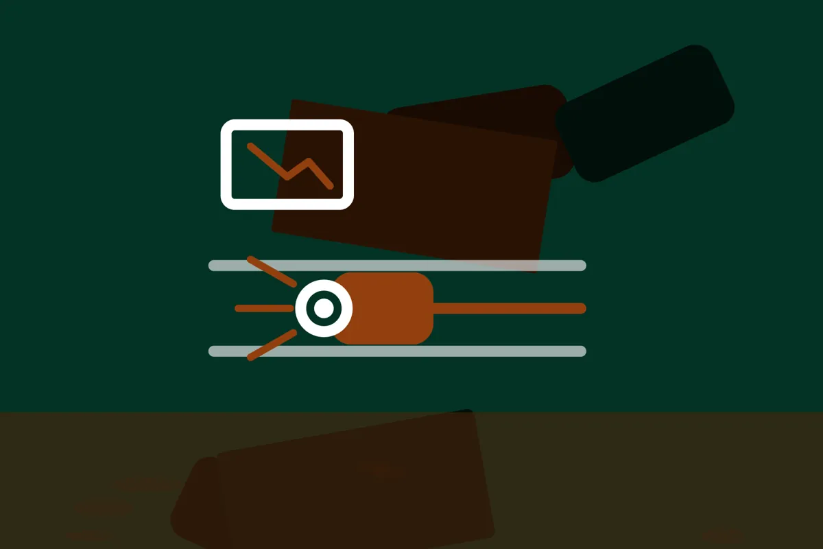 Illustration of a camera inside a sewer pipe with a monitor